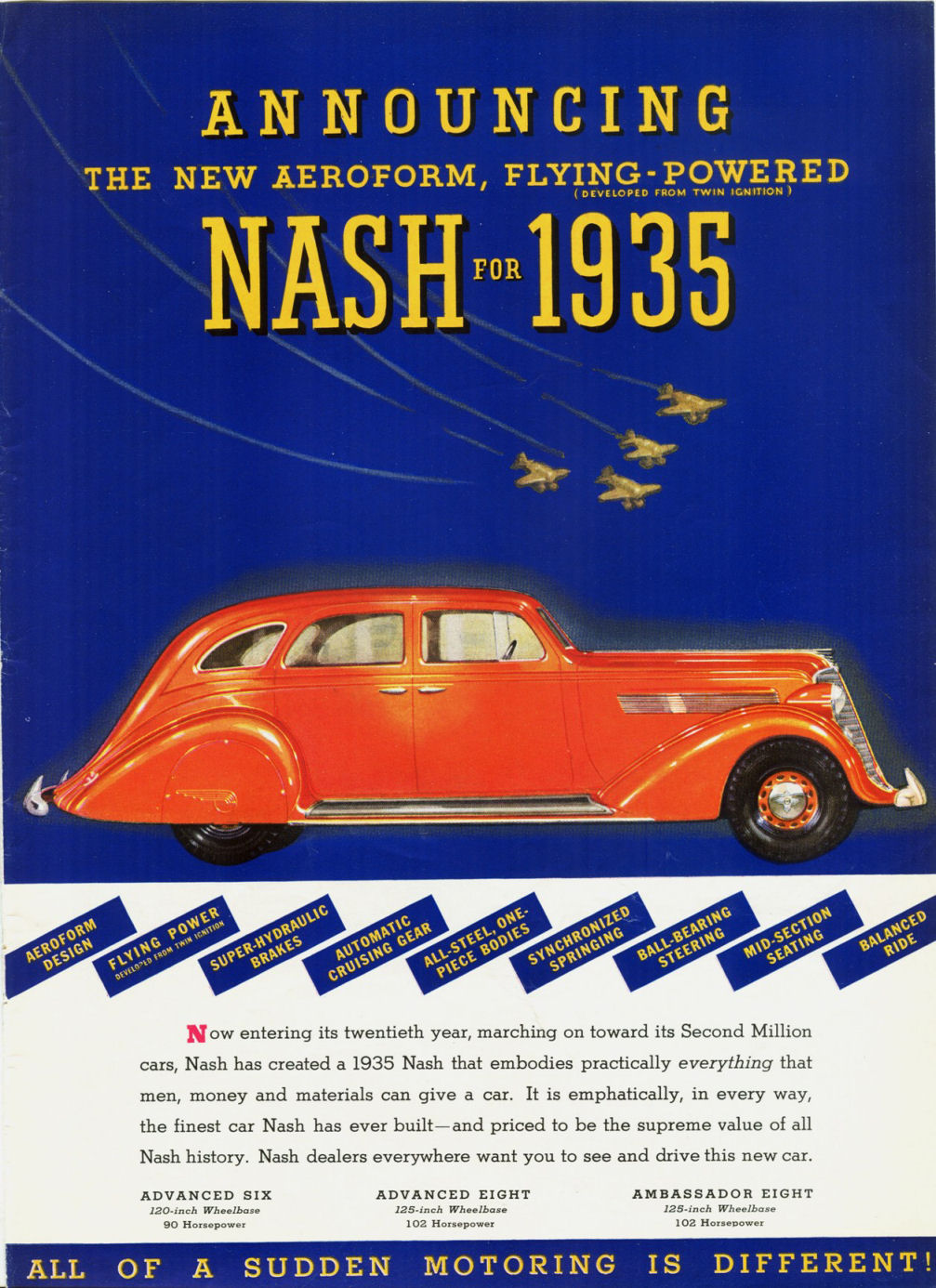 1935 Nash Auto Advertising